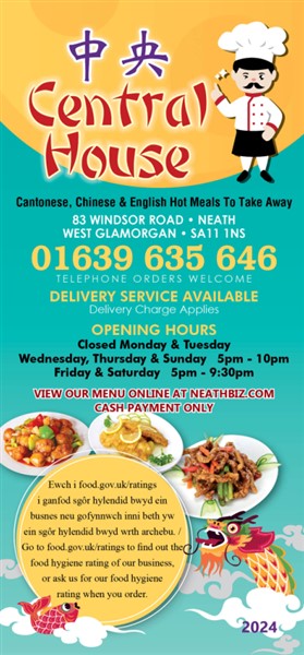 Central House chinese Neath